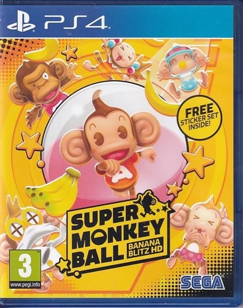 Super Monkey Ball Banana Blitz HD - PS4 (B Grade) (Genbrug)